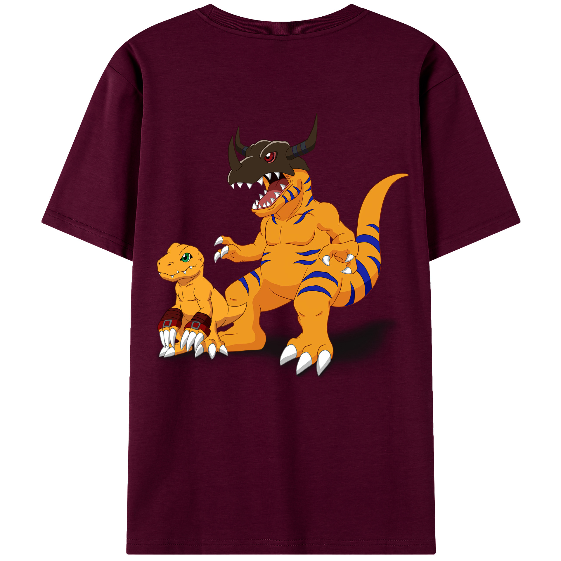 （画像用） Digimon デジタルモンスター/デジモン レディース半袖Tシャツ(バックプリント)